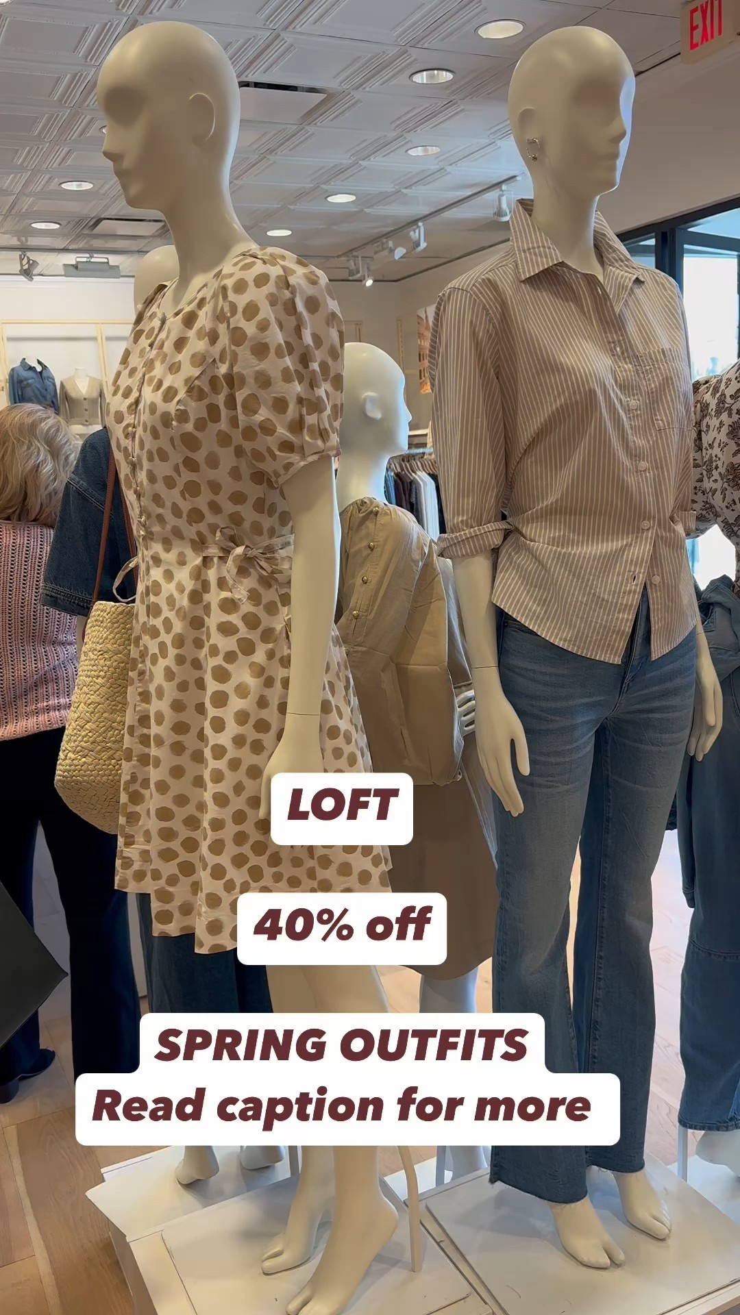 Right now, everything is a whopping 40% off and additional 20% off $125 online.  – it’s your golden opportunity to upgrade your look with our chic, versatile pieces. Whether you’re hunting for the perfect Outfit of the Day or a complete wardrobe refresh, these spring fashion finds are designed to empower and inspire your everyday style. 🌷✨

Join me on this fashion journey as I share my top picks, style tips, and more must-have mom fashion trends. Follow me for daily outfit inspiration and exclusive updates on the best spring fashion sale! 💕 

Let’s embrace the season in style – comment below with your favorite look! 👇

#LTKSaleAlert #LTKFindsUnder50 #LTKOver40