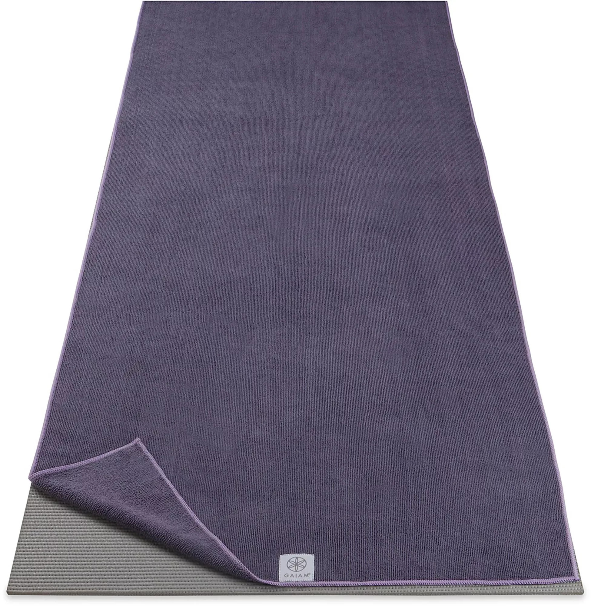 Gaiam Yoga Mat Towel, Lilac | DICK'S Sporting Goods