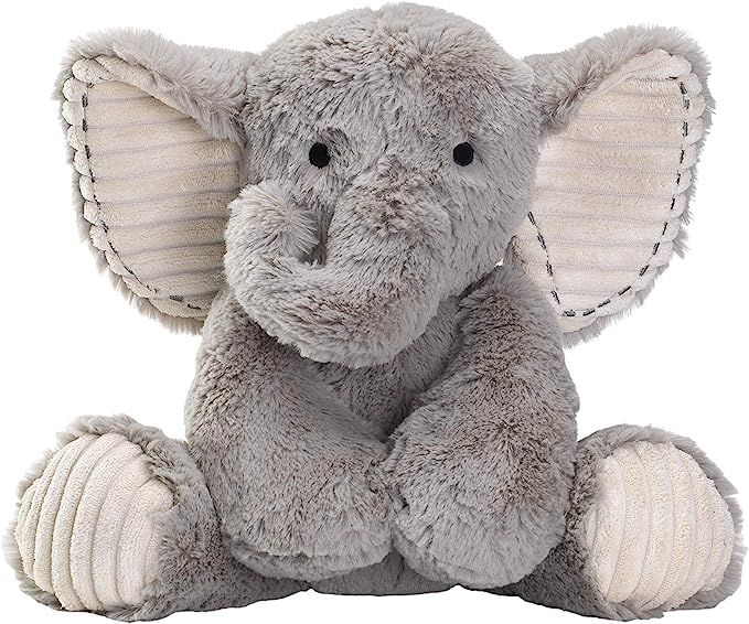 Lambs & Ivy Jungle Safari Gray Plush Elephant Stuffed Animal Toy Plushie - Jett | Amazon (US)