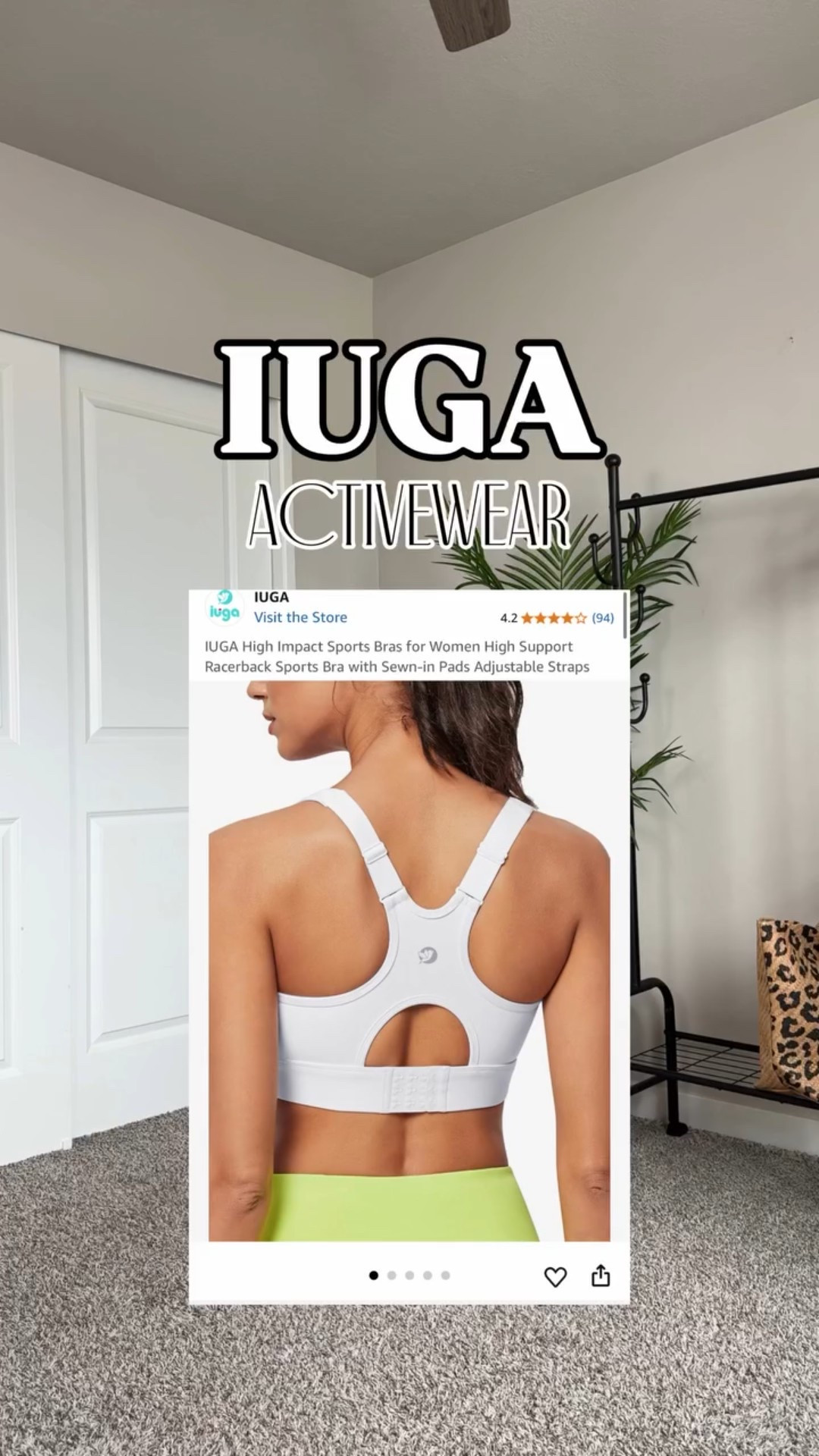 From the gym to the green ⛳✨ 
Loving my IUGA sport bra + leggings set and this chic golf dress!
Comfort, style, and performance all in one 🙌
Use code IUGASAVE10 for 10% off your order 💕

#IUGA #IUGAactivewear #gymwear #golffashion #activewear