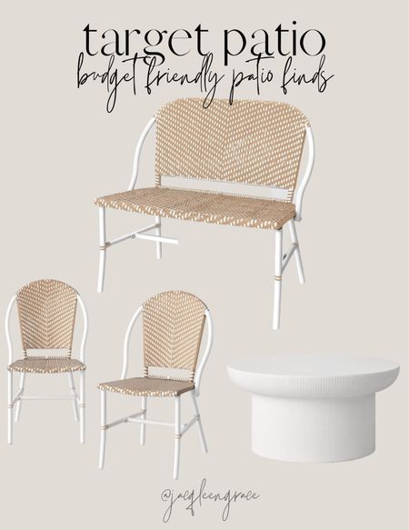 Target budget friendly patio finds. Budget friendly finds. Coastal California. California Casual. French Country Modern, Boho Glam, Parisian Chic, Amazon Decor, Amazon Home, Modern Home Favorites, Anthropologie Glam Chic. 

#LTKstyletip #LTKhome #LTKFind