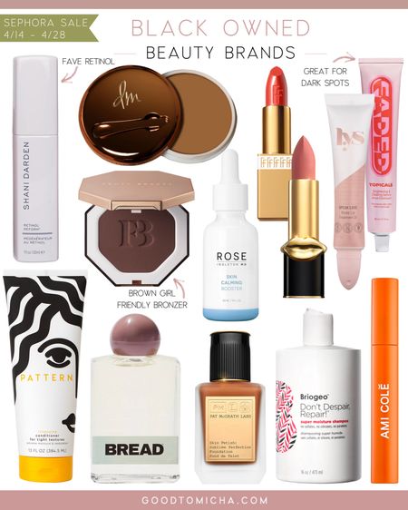 Sephora Beauty -  Self Care - Oil - Foundation - Black Owned Businesses - Powder - Lipstick

#LTKSeasonal #LTKunder100 #LTKbeauty