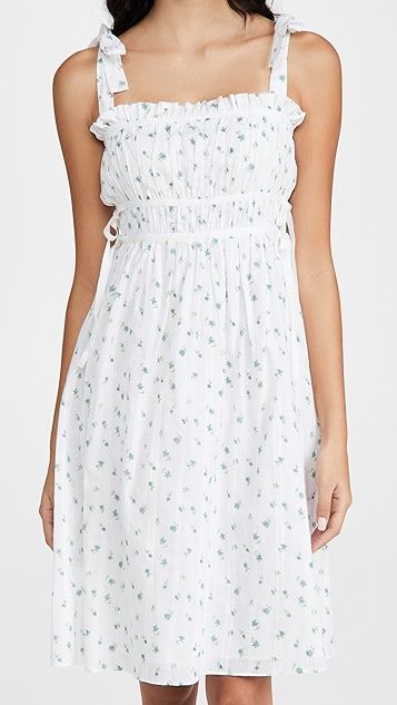 Pleated Floral Dress | Shopbop