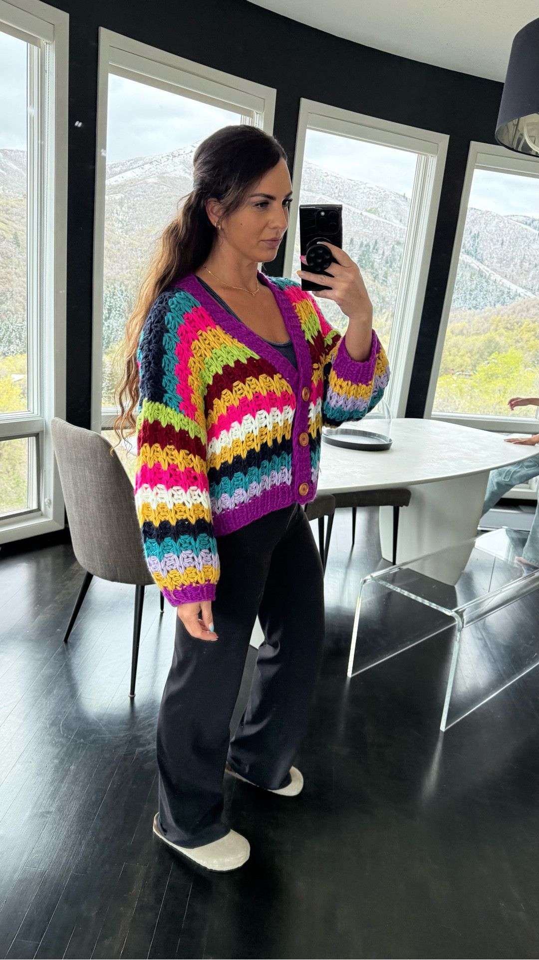 The comfiest grandma sweater 😍

#LTKvlog #LTKootd #LTKSaleAlert