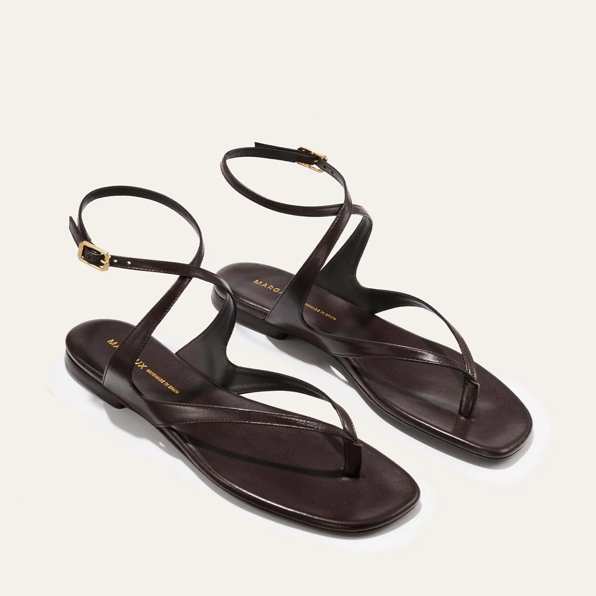 The Palermo Sandal - Espresso Nappa | Margaux