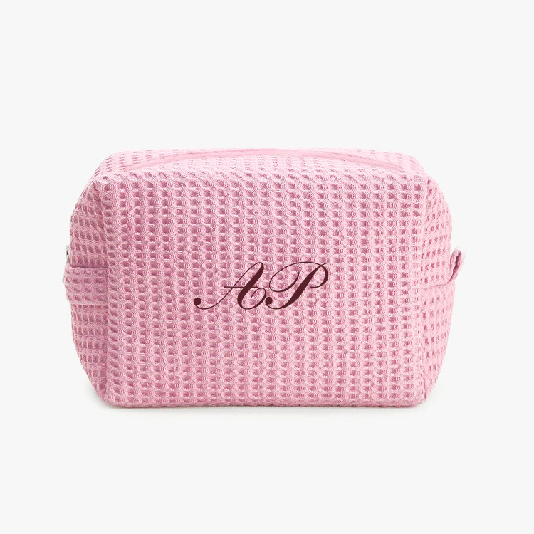 Classic Monogram Waffle Pouch | Abbode