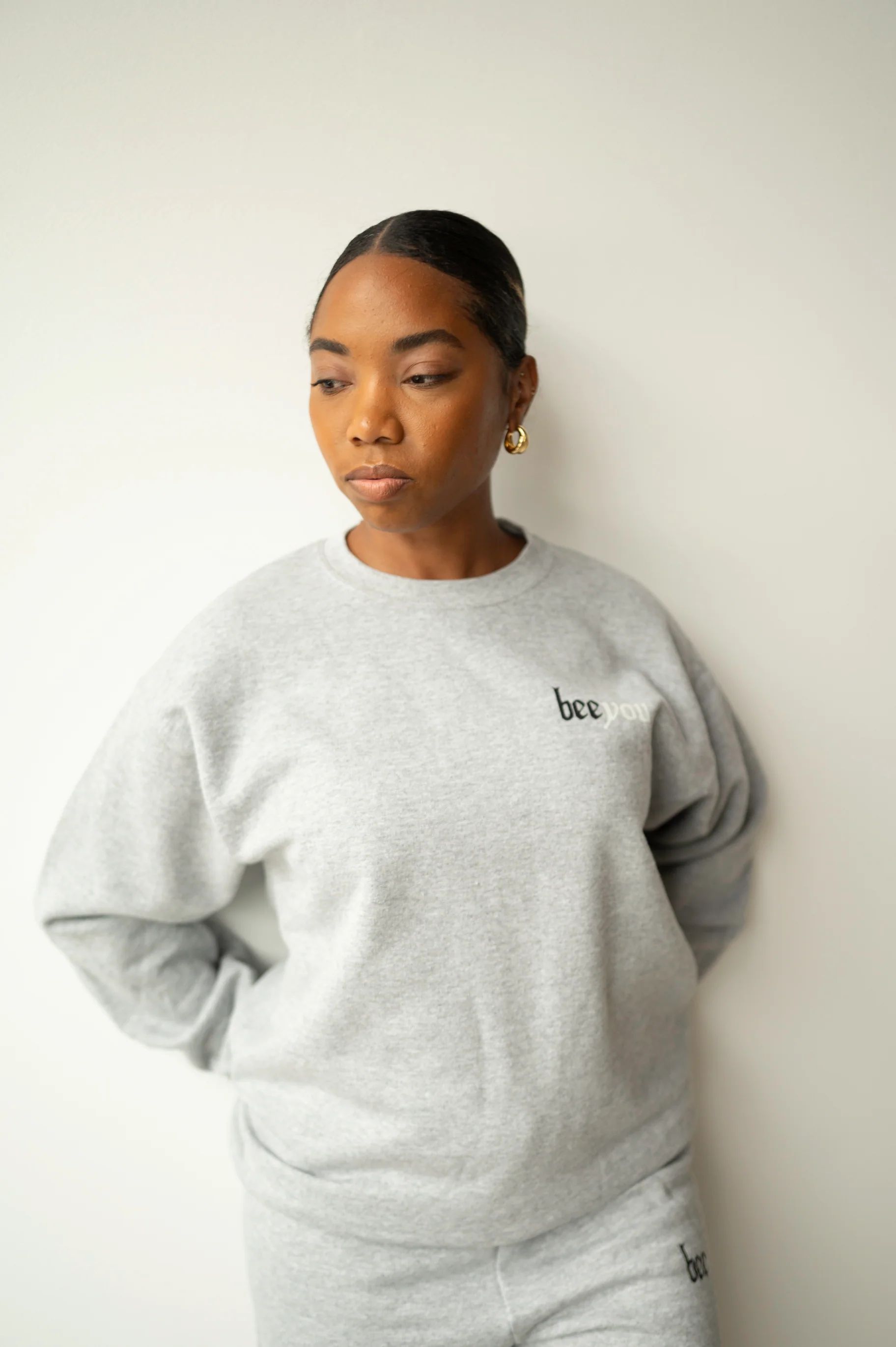 Grey Graphic Sweatshirt | Beauty Disclaimer Brand LLC