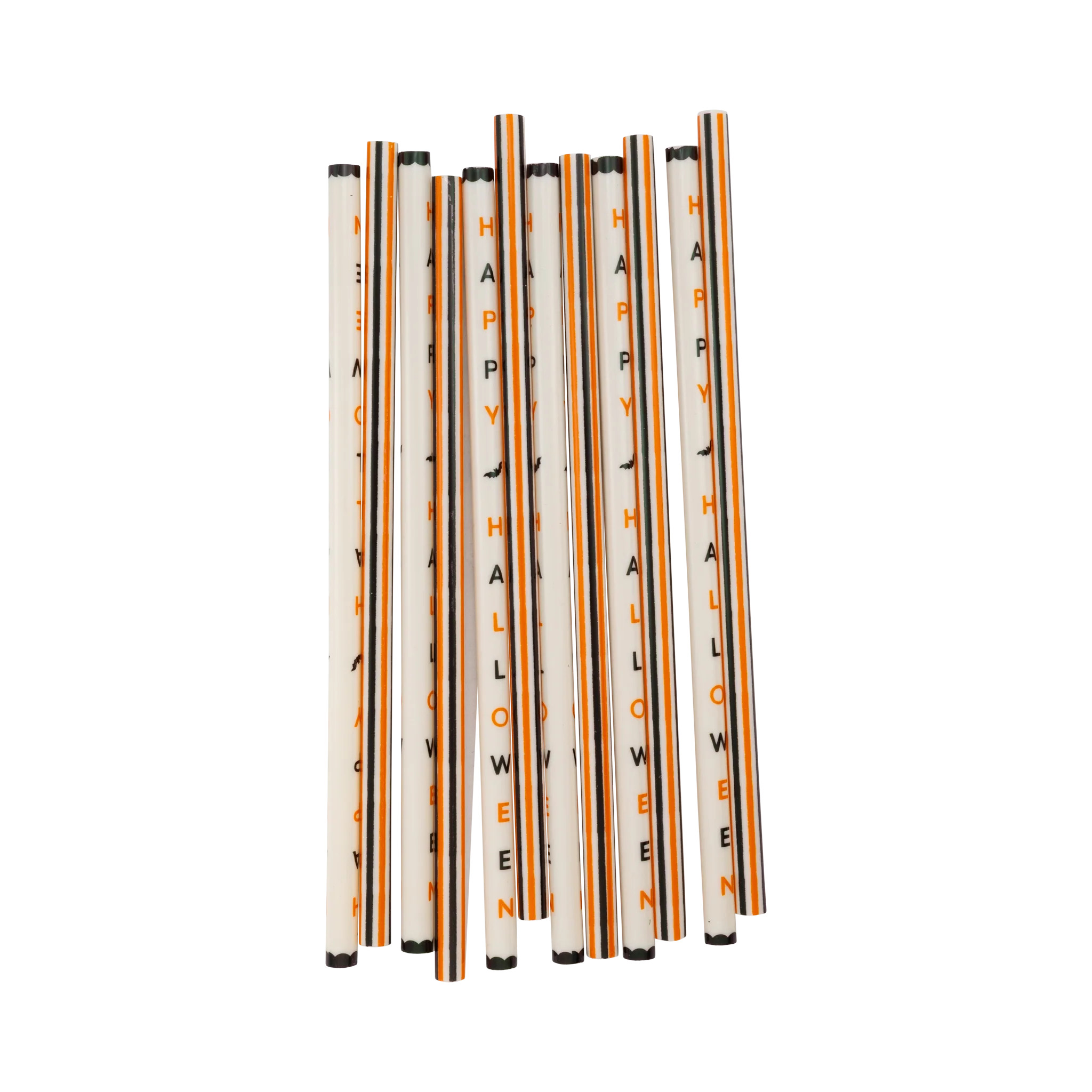 Happy Halloween Reusable Straws | My Mind's Eye