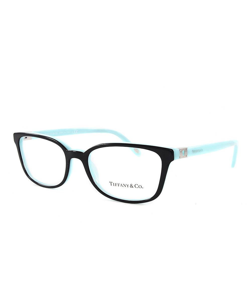 Tiffany & Co. Women's Eyeglass Frames Demo - Blue & Black Rectangle Eyeglasses | Zulily