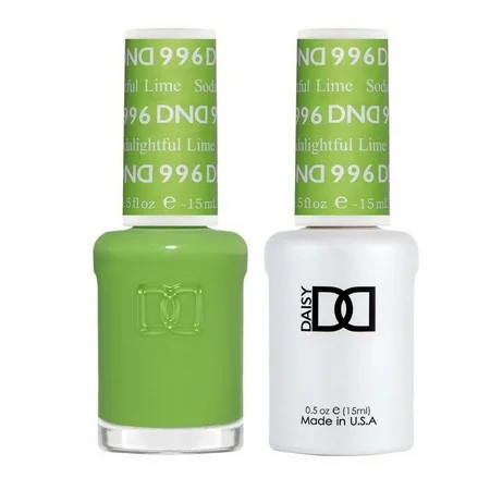 DND Nail Polish Gel & Matching Lacquer Set Duo 996 Sodalightful Lime | Walmart (US)