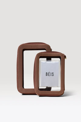 The In Flight Cosmetic Set in Maple | BEIS
