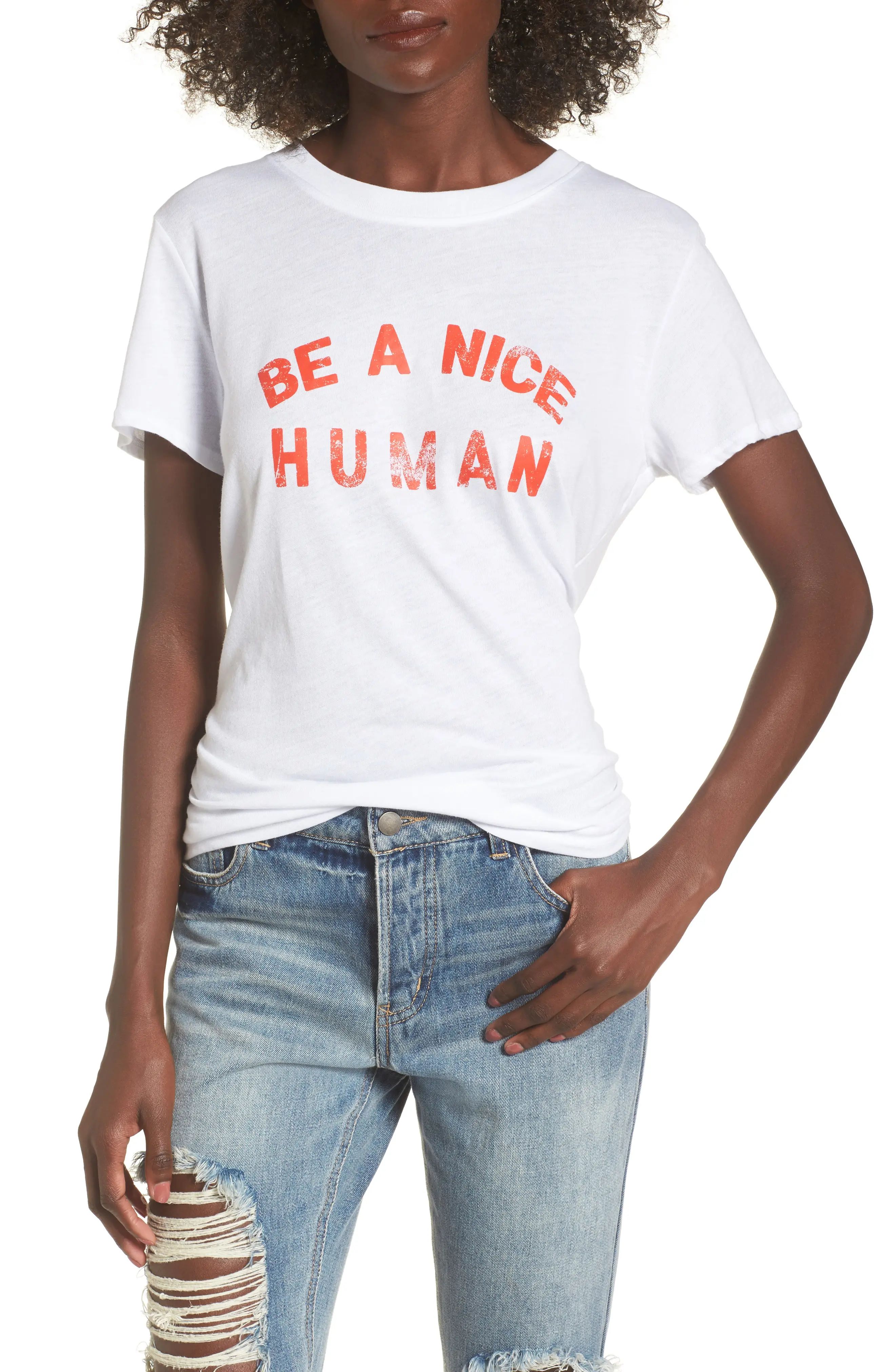 Be A Nice Human Tee | Nordstrom