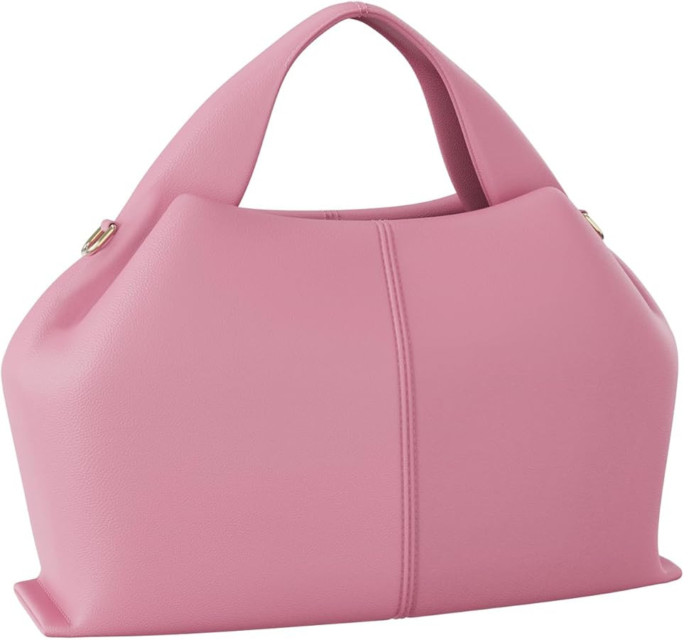 Crossbody Bag Purse Satchel Handbag for Women Leather Shoulder Bag Chic Dumpling Cloud Bag with R... | Amazon (US)