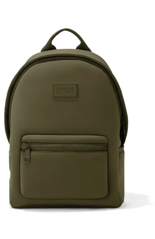 Dagne Dover Dakota Medium Neoprene Backpack in Dark Moss at Nordstrom | Nordstrom
