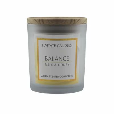Balance Milk and Honey Scented Jar Candle Levitate Candles | Wayfair North America
