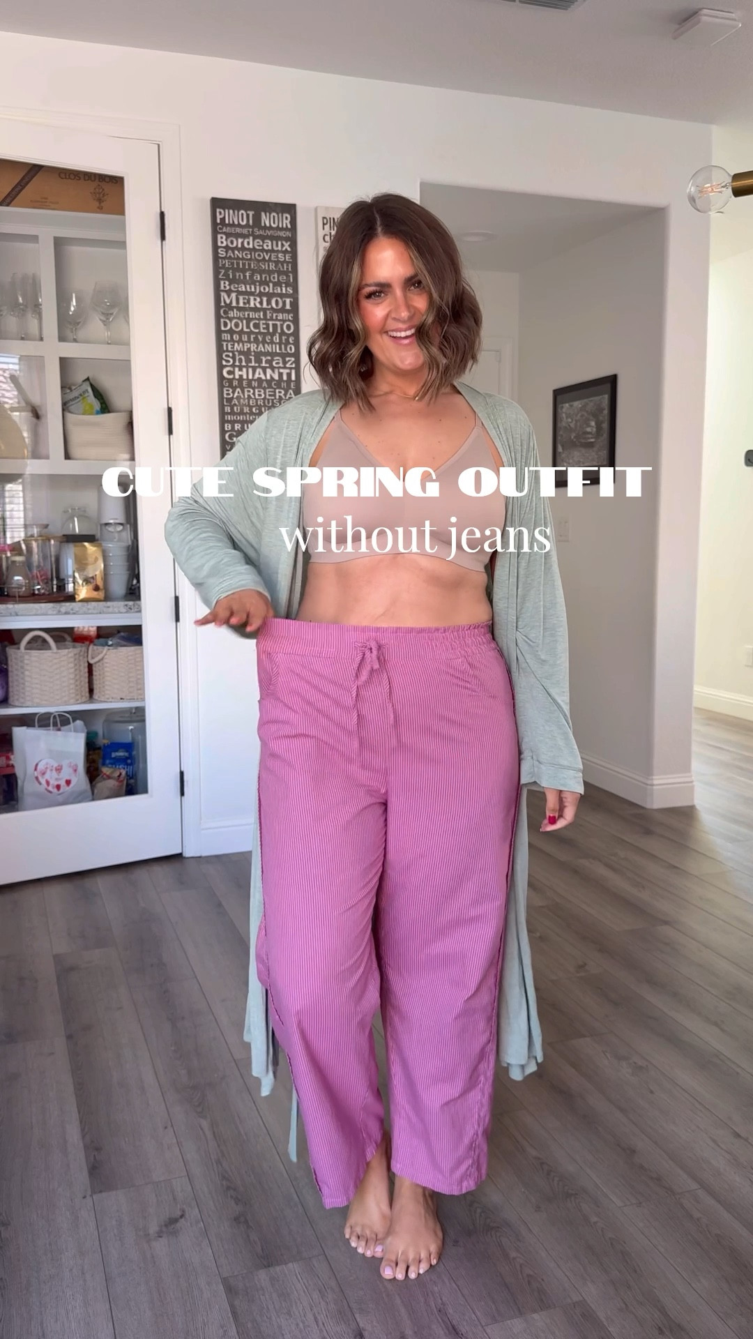 Cute spring outfit, without jeans!

Robe, XL
Bra, large
Pants, xl
Tank, large
Denim jacket, xl
Sandals, true 10

Size 12, midsize, affordable style, casual style, amazon finds, pink pants, soft pants, colorful pants @amazonfindsandfashion @EBY US 

#LTKMidsize #LTKgrwm #LTKSaleAlert