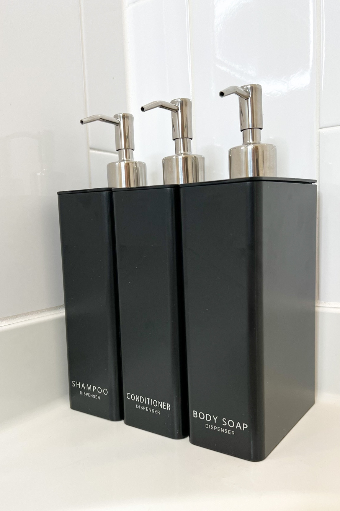 This was the easiest bathroom upgrade with these dispensers from Amazon!

#LTKunder100 #LTKHoliday #LTKhome