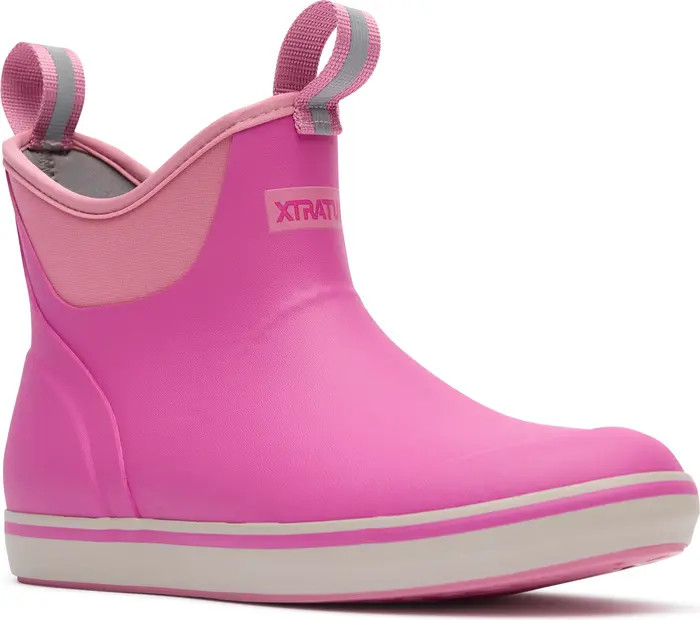 Waterproof Ankle Deck Boot (Women) | Nordstrom