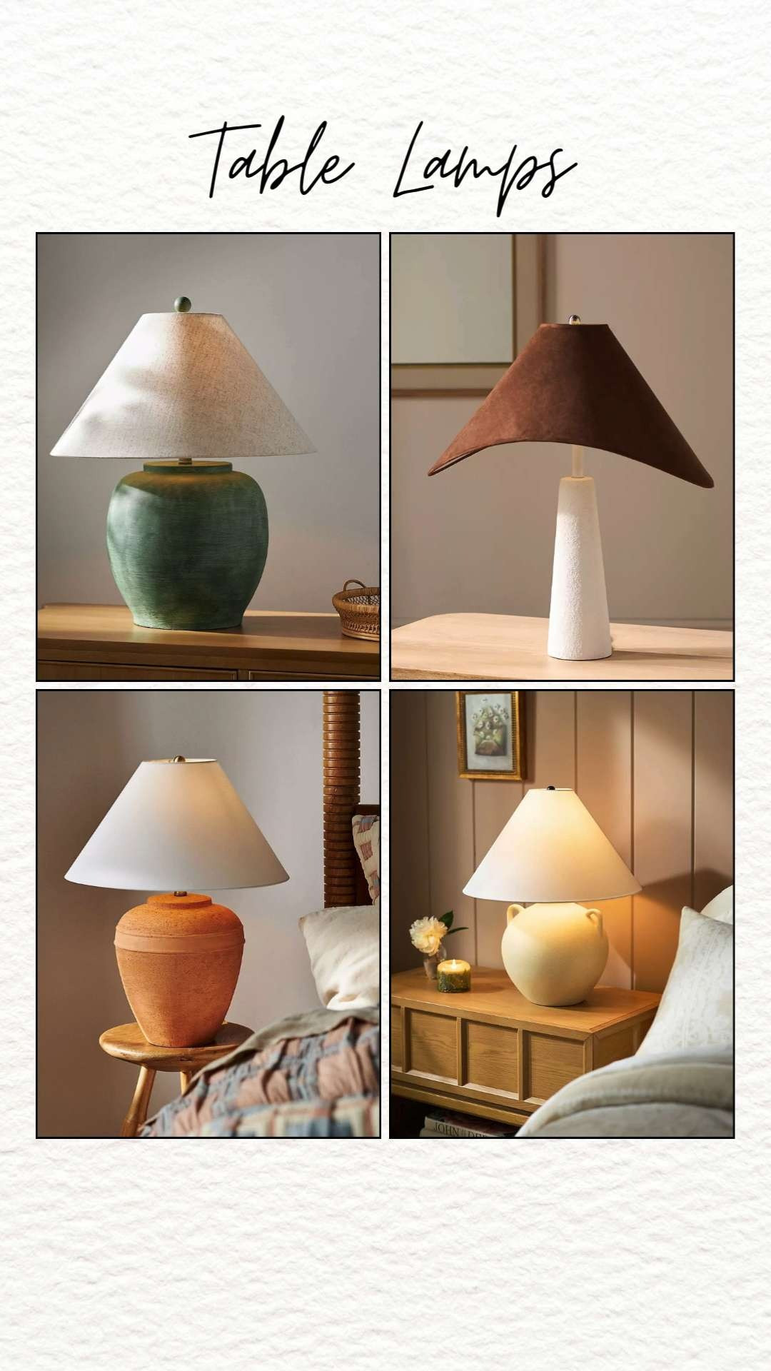 Anthropologie table lamps add sculptural detail, texture, and a warm ambient glow to any space ✨ From ceramic and glass bases to rattan, linen, and pleated shades, these designer lamps create a stylish focal point for bedrooms, living rooms, and entry tables.#Anthropologie #AnthropologieLighting #AnthropologieTableLamp #TableLamp #BedsideLamp #LivingRoomLighting #AccentLamp #HomeDecor 

 #LTKHome #LTKSaleAlert