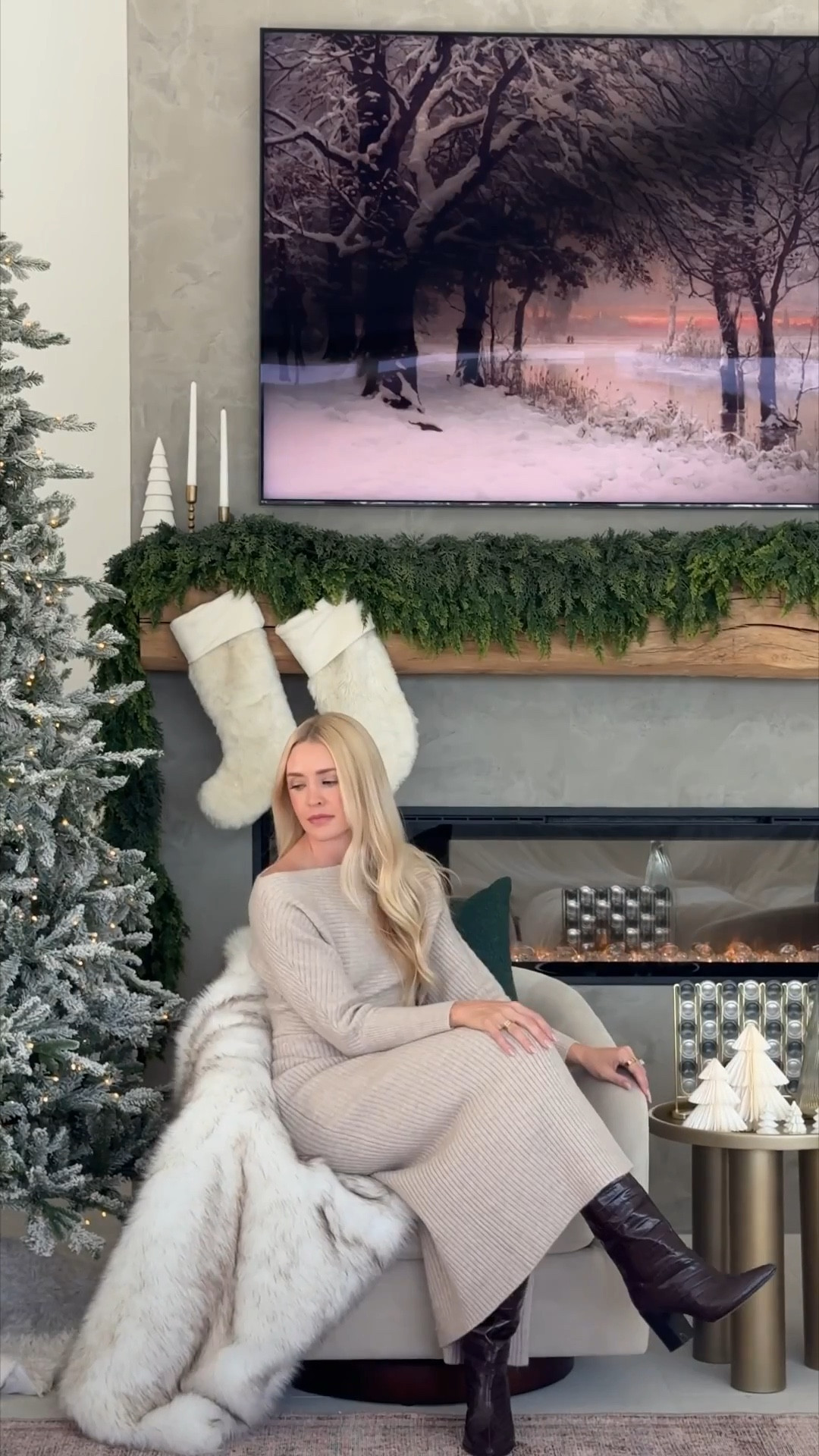 The holidays are here which means nights by the fire, stockings hung, and a home ready for guests. I styled this look with @allmodern featuring the Bennett Swivel Chairs and the Isthia End Table. Simple, modern pieces that fit right into the season. Every style of modern – from minimalist to maximalist.

#allmodernpartner #modernmadesimple


#LTKSaleAlert #LTKSeasonal #LTKHome