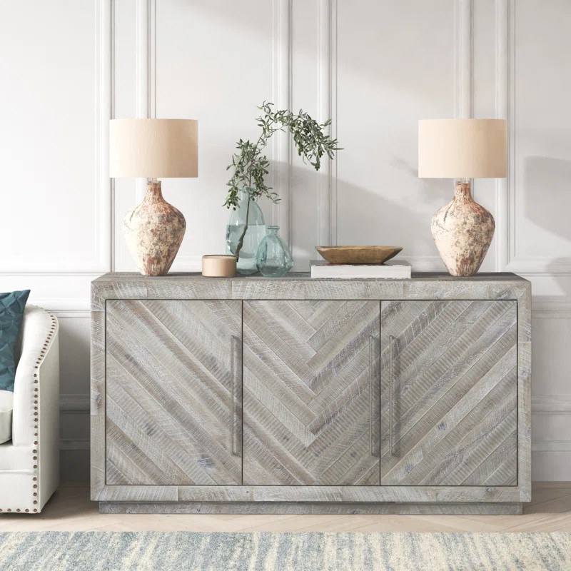 Whittier 60'' Wide Acacia Solid Wood Sideboard | Wayfair Professional