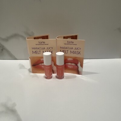 2pcs Tarte Maracuja Juicy Melt Mask ~ Lip Balm / Gloss ~ "Icing" Mini 0.0169oz | eBay US