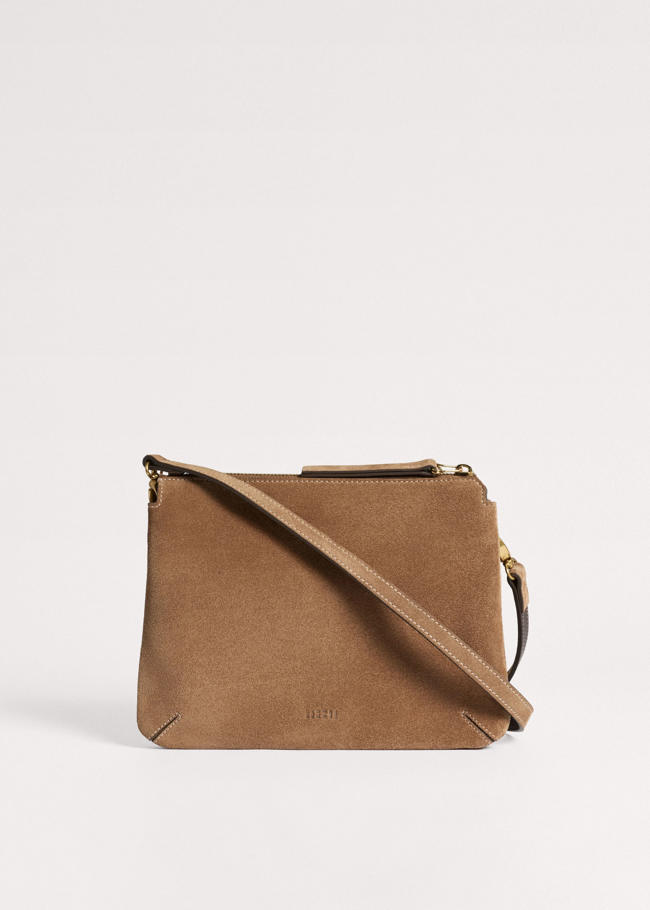 Double Pouch Crossbody Suede | ME+EM US