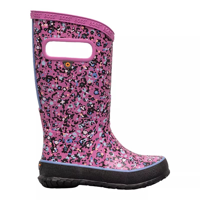 Bogs Kids' Pre-School/Grade School Little Textures Rubber Rain Boots, Girls', Waterproof | Sport Chek