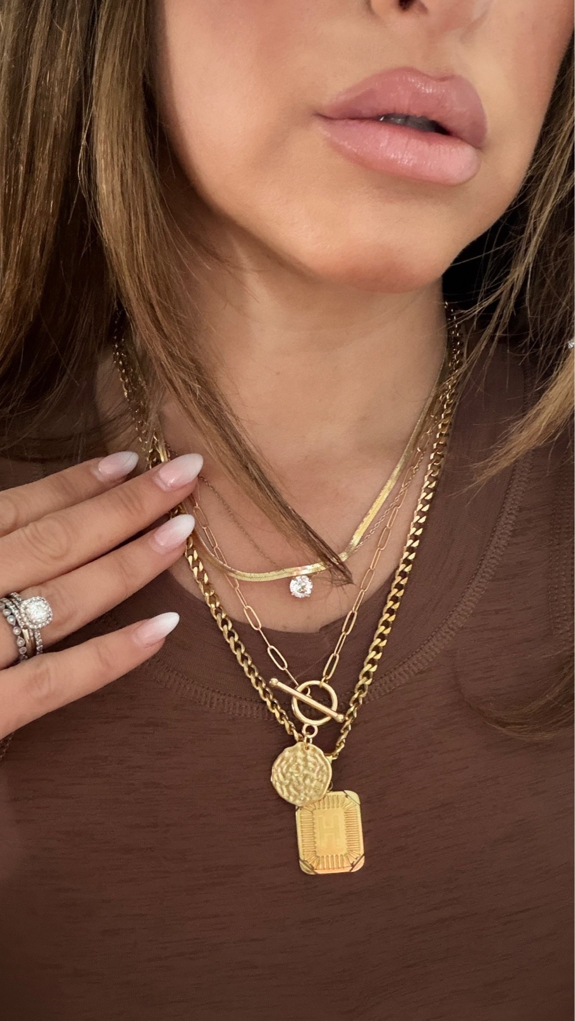 Necklace stack. Amazon jewelry

#LTKMothersDay #LTKootd #LTKmomlife