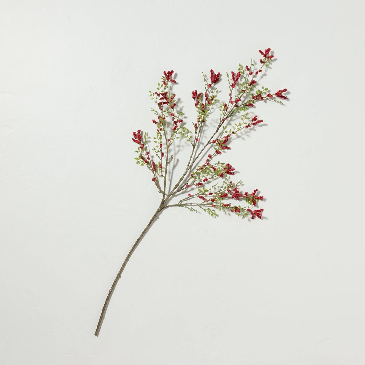 40" Faux Winterberry Christmas  Stem - Hearth & Hand™ with Magnolia | Target