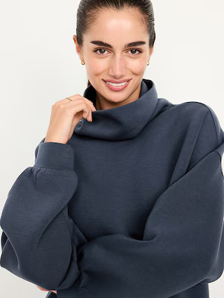 Bounce Fleece Funnel Neck Tunic | Old Navy (US)