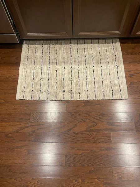 Found the perfect boho kitchen rug at Target. Adds a soft cushion underfoot while cooking and cleaning. #homedecor #kitchendecor #rug #doormat #outdoordecor #frontdoor #patiodecor #kitchenmat #arearug #targetdecor

#LTKhome #LTKFind #LTKfamily