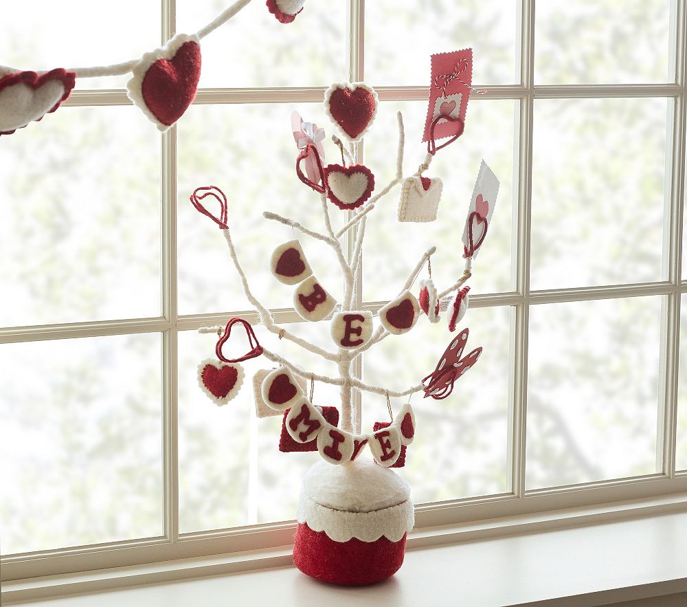 Felt Valentine's Card Holder Tree | Pottery Barn Kids