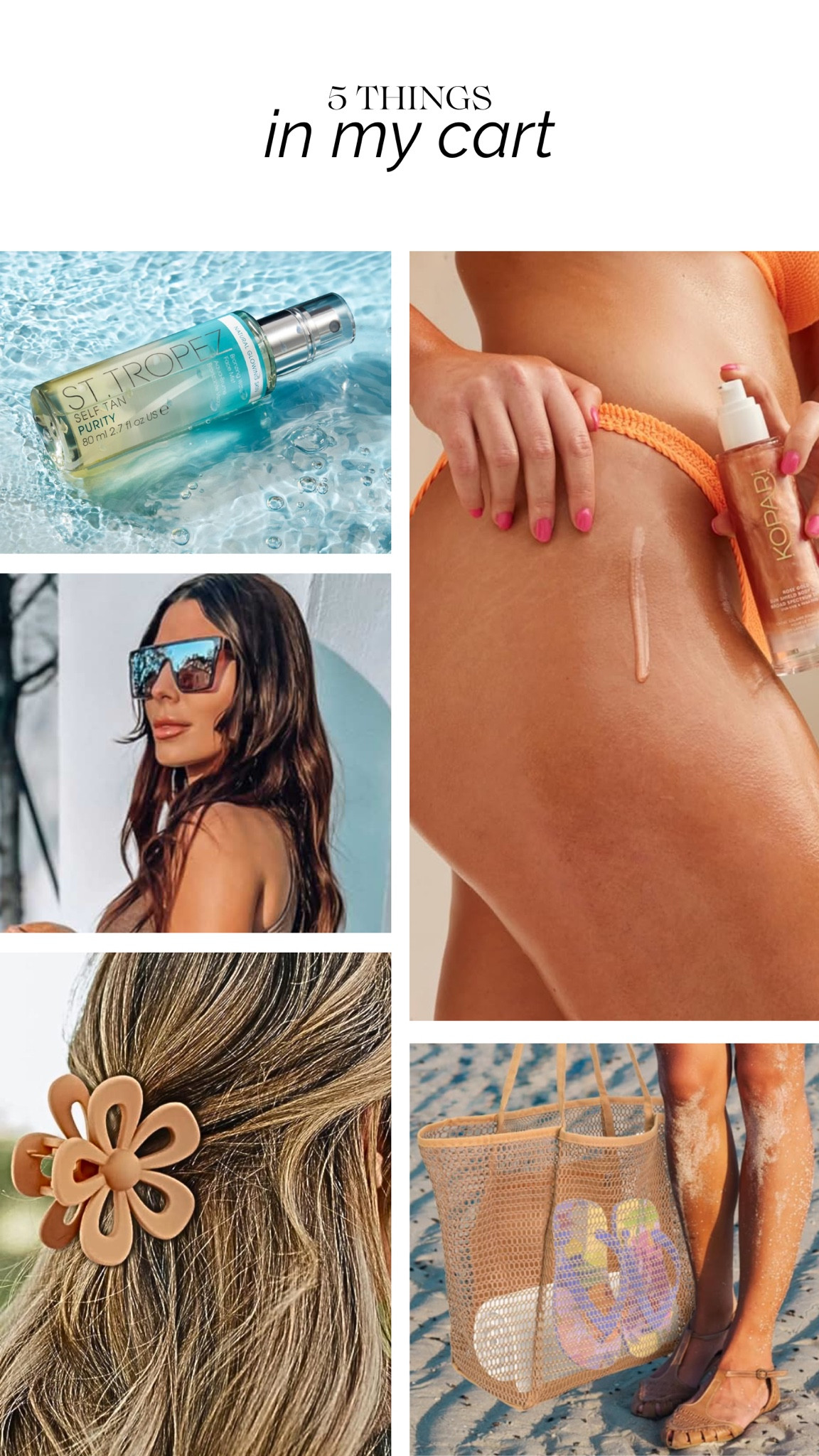 5 Things in My Cart for Summer! 

#amazon #summerfinds

#LTKBeauty #LTKStyleTip #LTKSeasonal
