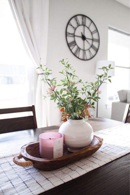 Spring table centerpiece — candle is from madewell 

#LTKunder50 #LTKhome