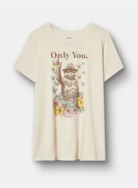 Smokey the Bear Classic Cotton Crew Tee | Torrid (US & Canada)