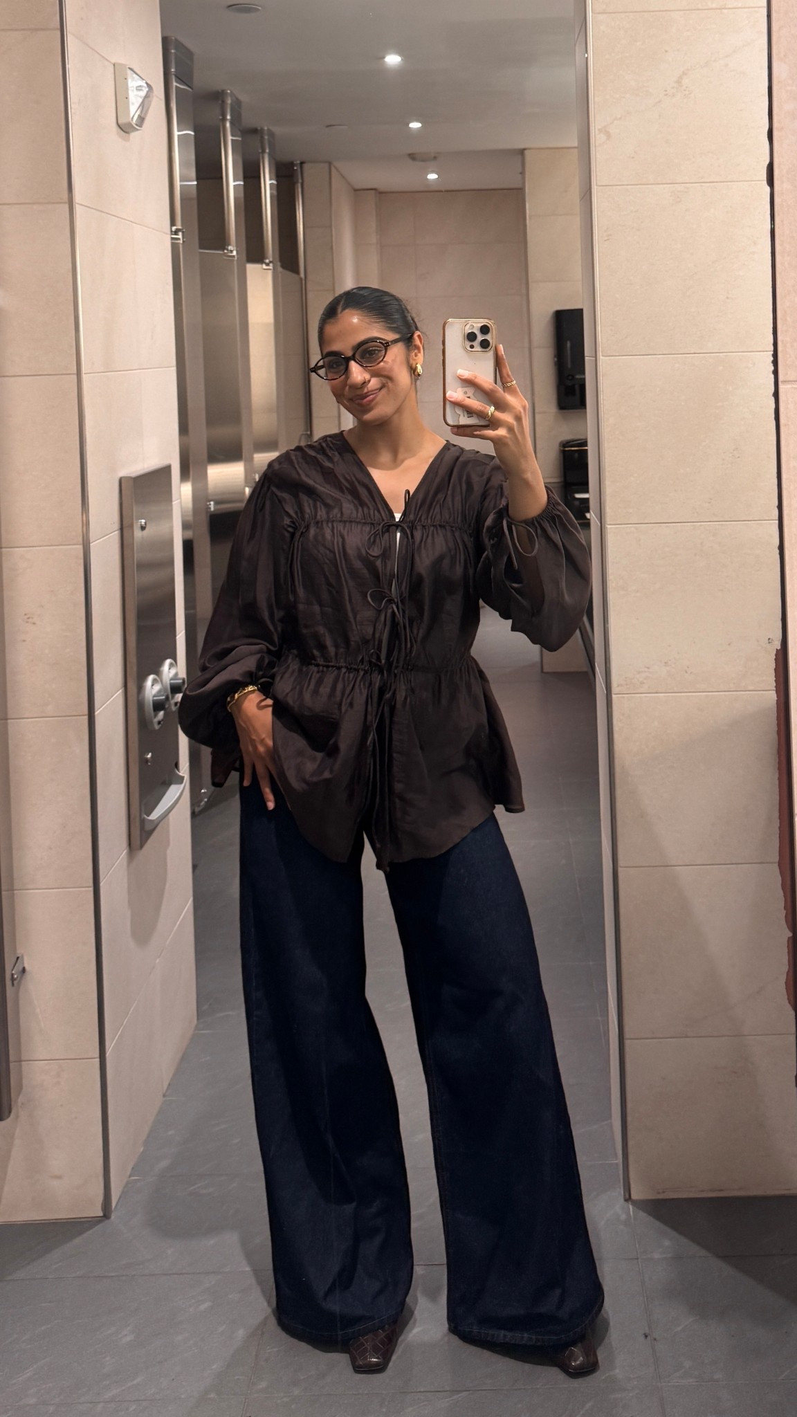 modest corporate outfit