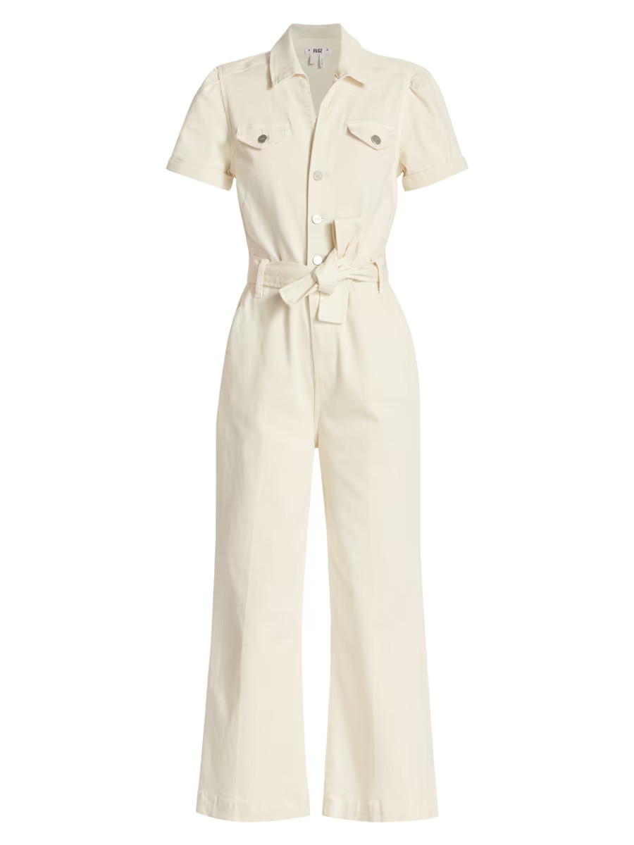 Anessa Stretch-Denim Jumpsuit | Saks Fifth Avenue