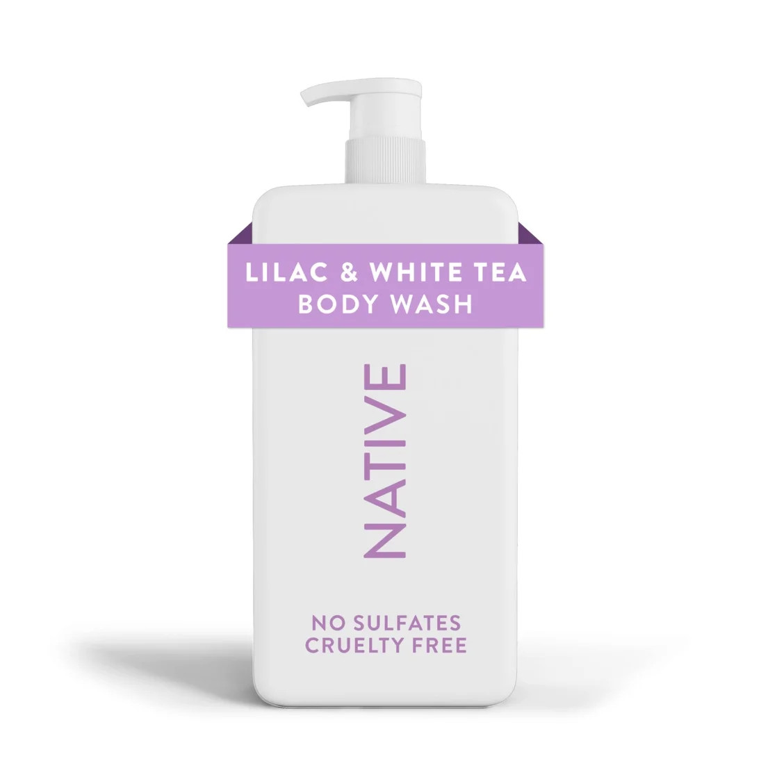 Native Body Wash, Sulfate Free, Lilac & White Tea, for Women and Men, 36 oz | Walmart (US)