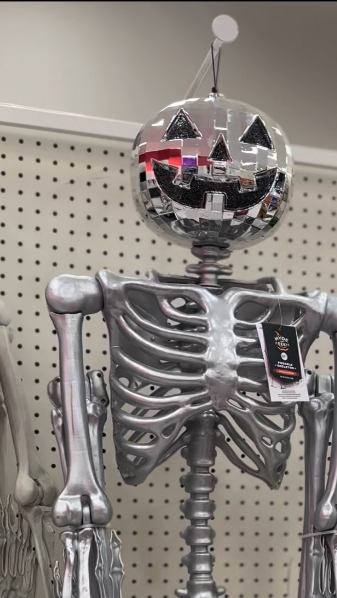 A moment for the disco 🪩 pumpkin head! 

These Disco pumpkin skeletons from Target are too good!! 🎃

Imagine pulling up to these guys sitting on your front porch! 

#discoskeleton #discopumpkin #halloween #halloweendecor #discopumkinhead #disco #pumpkin #target #targetdecor #homedecor #frontporchdecor #targetfinds #halloweenfinds

#LTKSeasonal #LTKHome #LTKHalloween