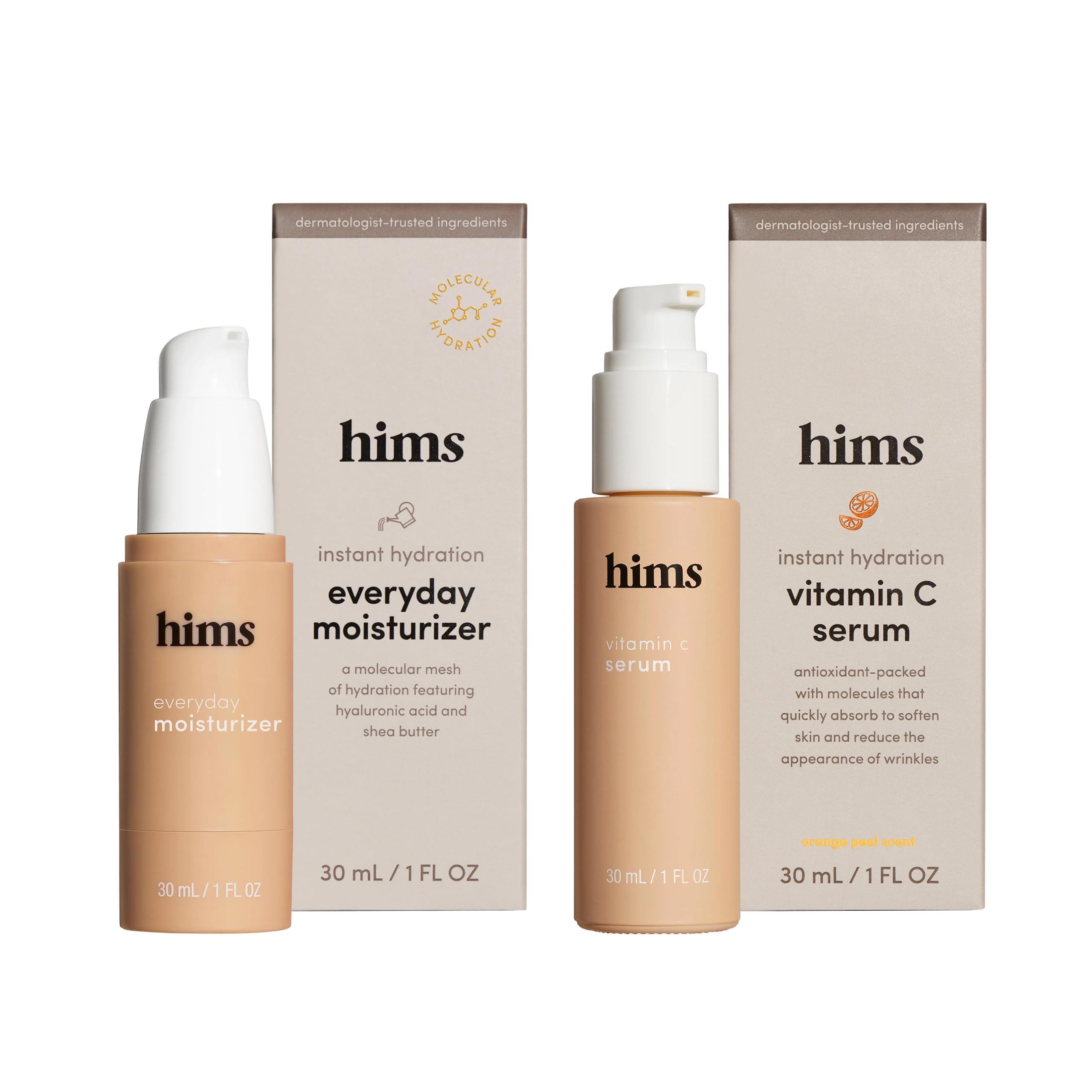 hims Everyday Moisturizer for Men - Lightweight, Hydrating Men's Face Moisturizer with Hyaluronic... | Amazon (US)