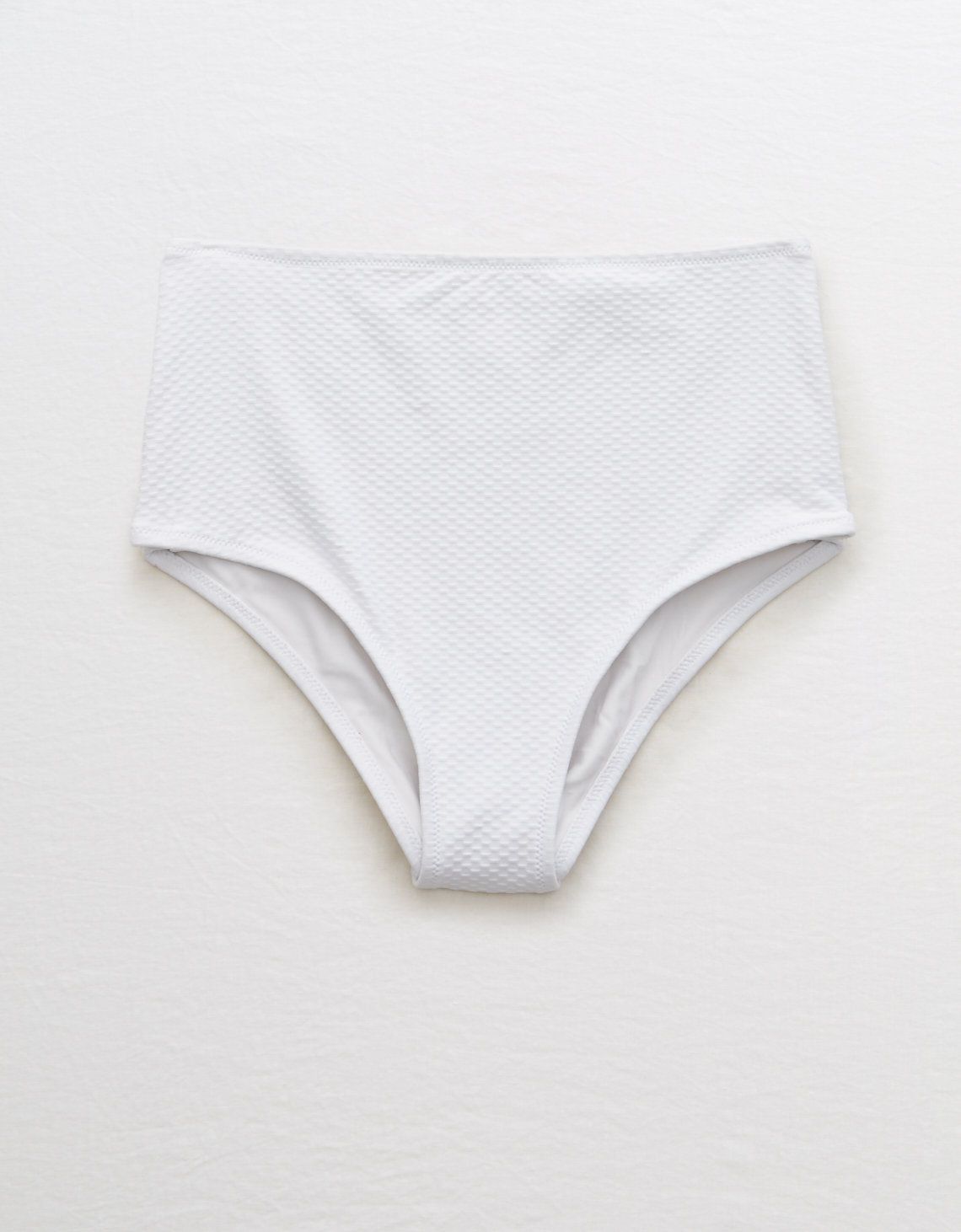 Aerie High Waisted Cheeky Bikini Bottom , White | American Eagle Outfitters (US & CA)