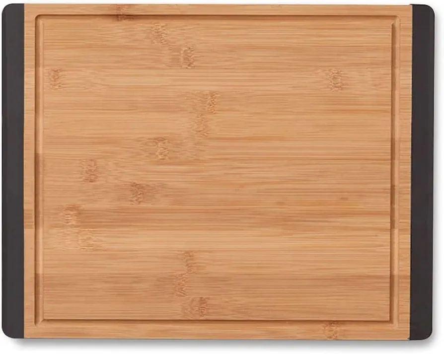 Realm 11" x 15" Bamboo Stronghold Cutting Board | Non-Slip with Juice Groove | Organic Sustainabl... | Amazon (US)