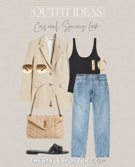 Spring Outfit Ideas 💐 Casual Spring Look
A spring outfit isn’t complete without an extra layer and soft colors. These casual looks are both stylish and practical for an easy spring outfit. The look is built of closet essentials that will be useful and versatile in your capsule wardrobe. 
Shop this look 👇🏼 🌈 🌷


#LTKSeasonal #LTKU #LTKFind