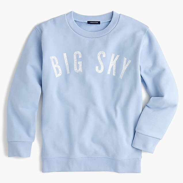 "Big Sky" sweatshirt | J. Crew US