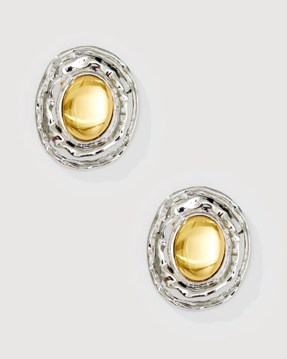 TWO-TONED STATEMENT EARRING | 8 Other Reasons