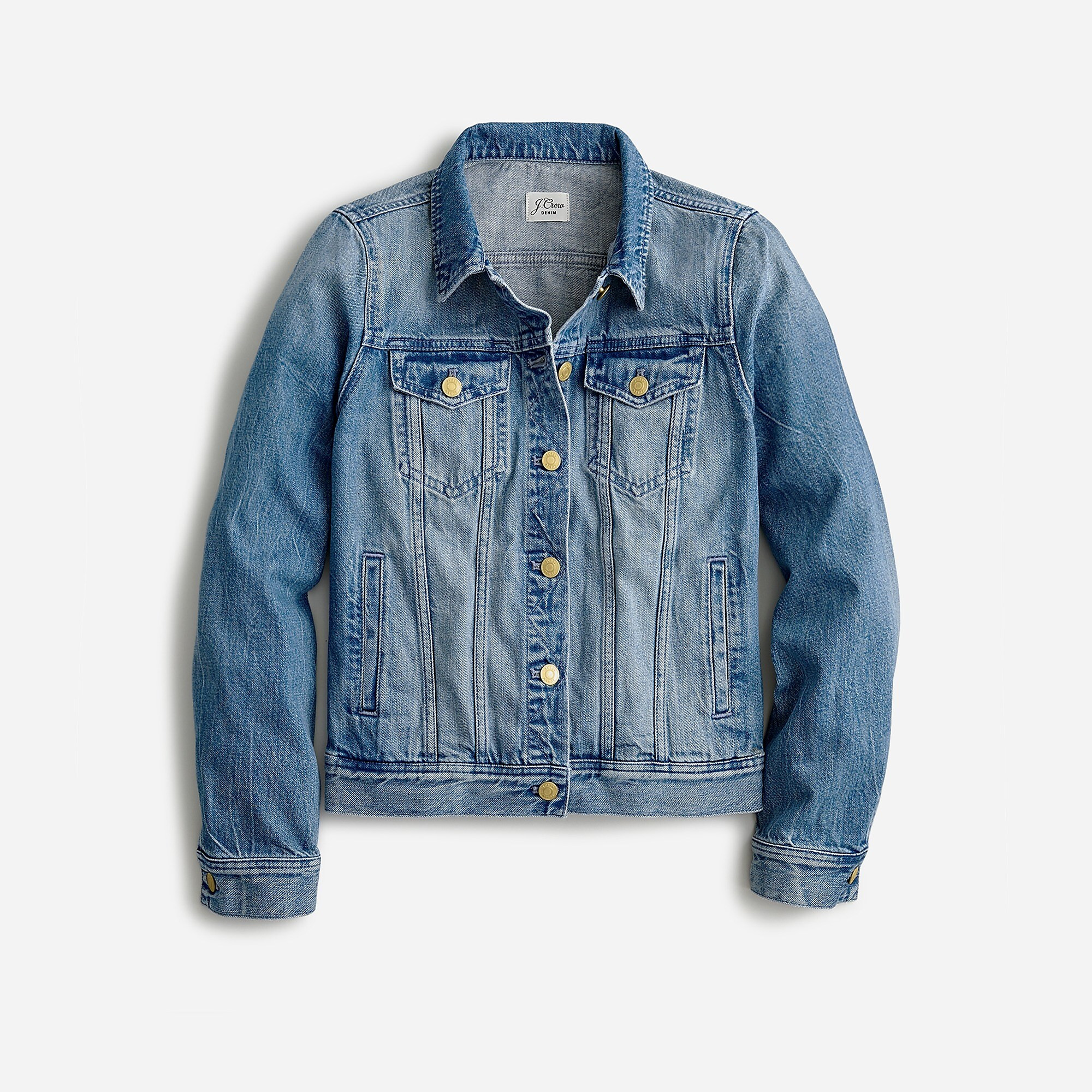 Classic denim jacket in brilliant day wash | J. Crew US