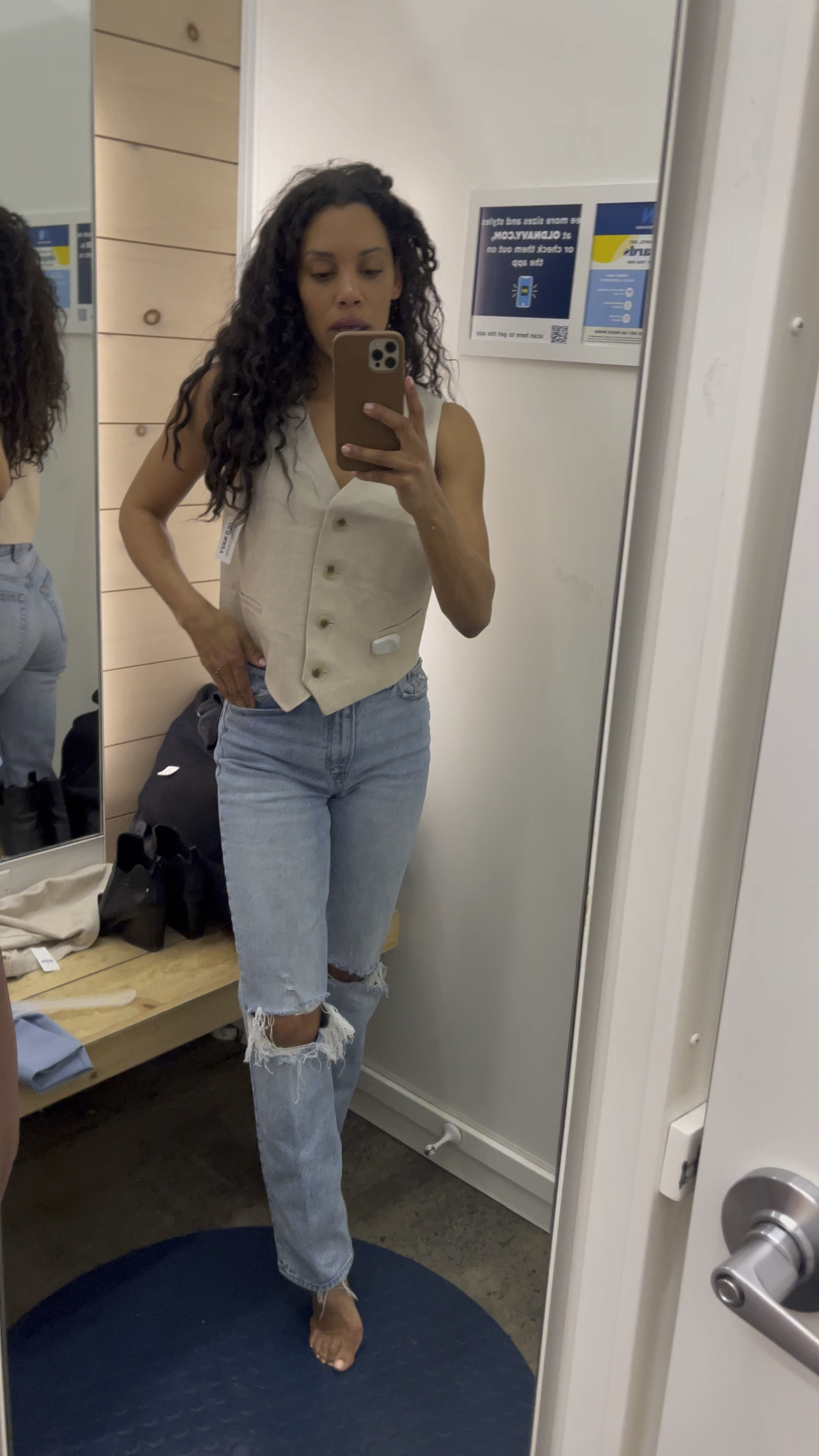 Wanted to jump on the vest trend! I would size down on this one. 

#LTKsalealert #LTKfitness #LTKfindsunder50