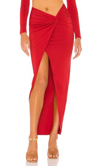 Camila Skirt in Red | Revolve Clothing (Global)