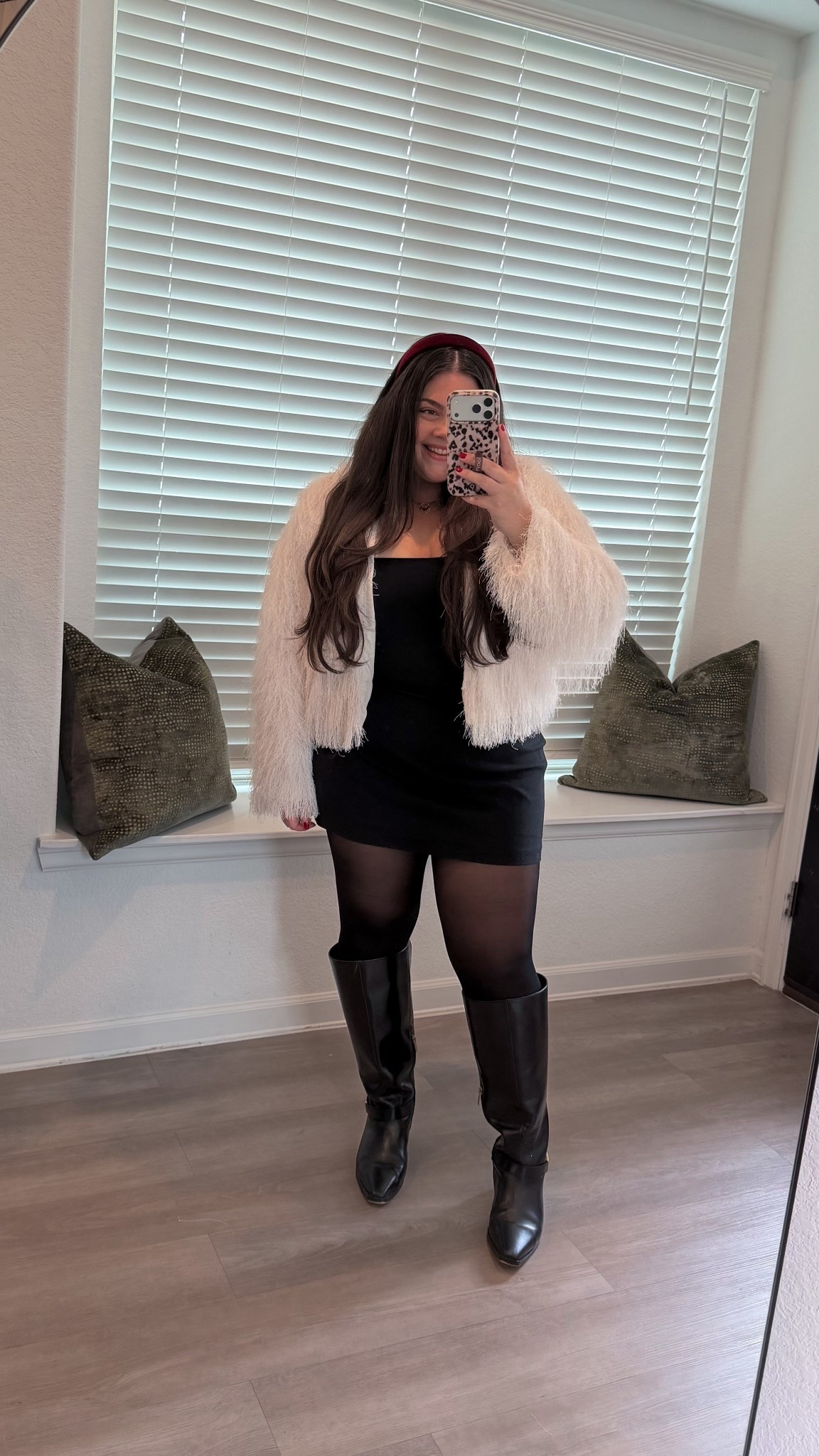 H&M. Fringe jacket. Statement jacket. Winter jacket. Winter outfit. Holiday outfit. Holiday party outfit. Tights outfit. Skort outfit. Cyber week. Holiday style.

#LTKGiftGuide #LTKHoliday #LTKCyberWeek